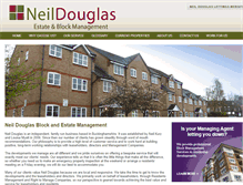 Tablet Screenshot of neildouglas.co.uk